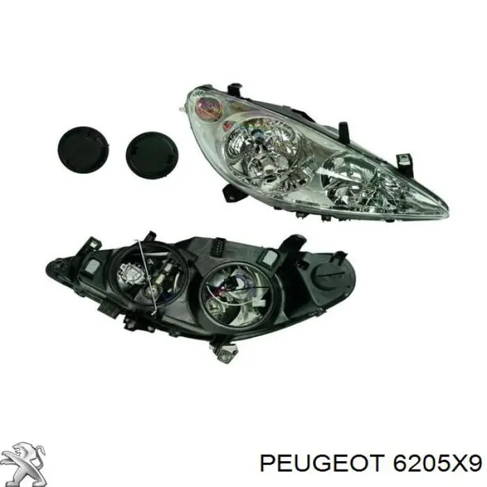 Compre 620659 Peugeot/Citroen Luz direita