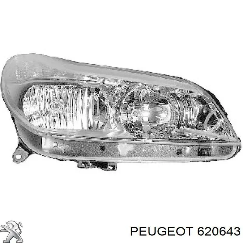Compre 620643 Peugeot/Citroen Luz direita