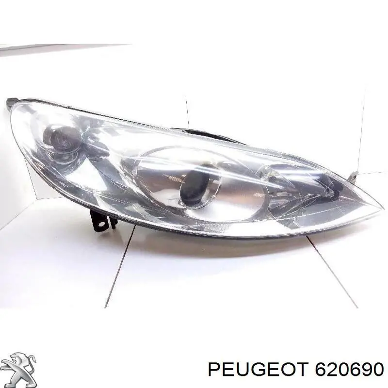 Luz direita Peugeot/Citroen 620690 preço, a partir de 95,14 USD