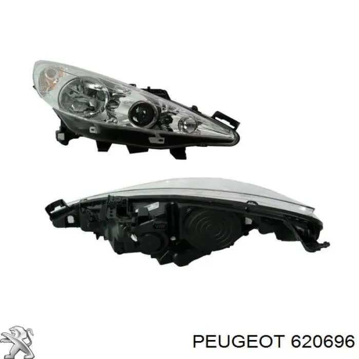 620696 Peugeot/Citroen Luz direita