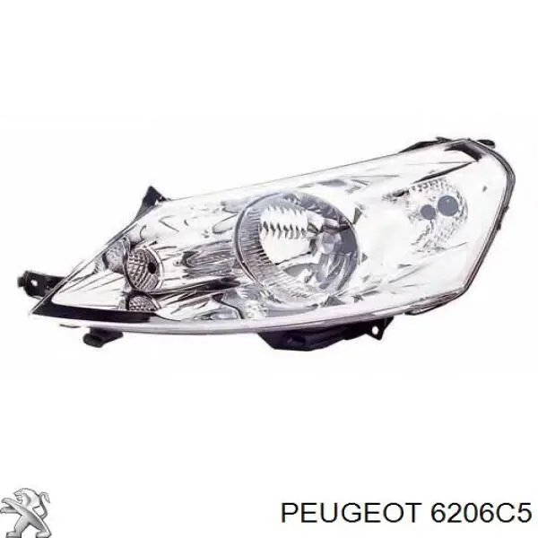 Compre 6206C5 Peugeot/Citroen Luz direita
