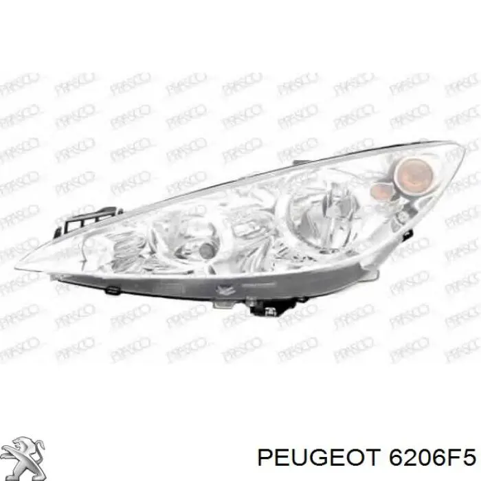 6206F5 Peugeot/Citroen Luz direita