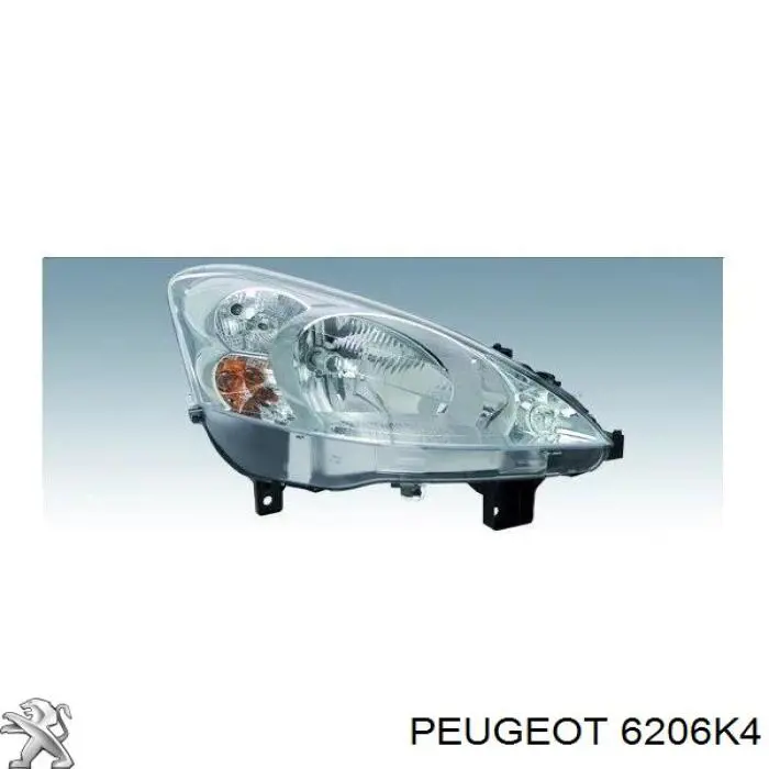 Luz direita Peugeot/Citroen 6206K4 preço, a partir de 171,37 USD