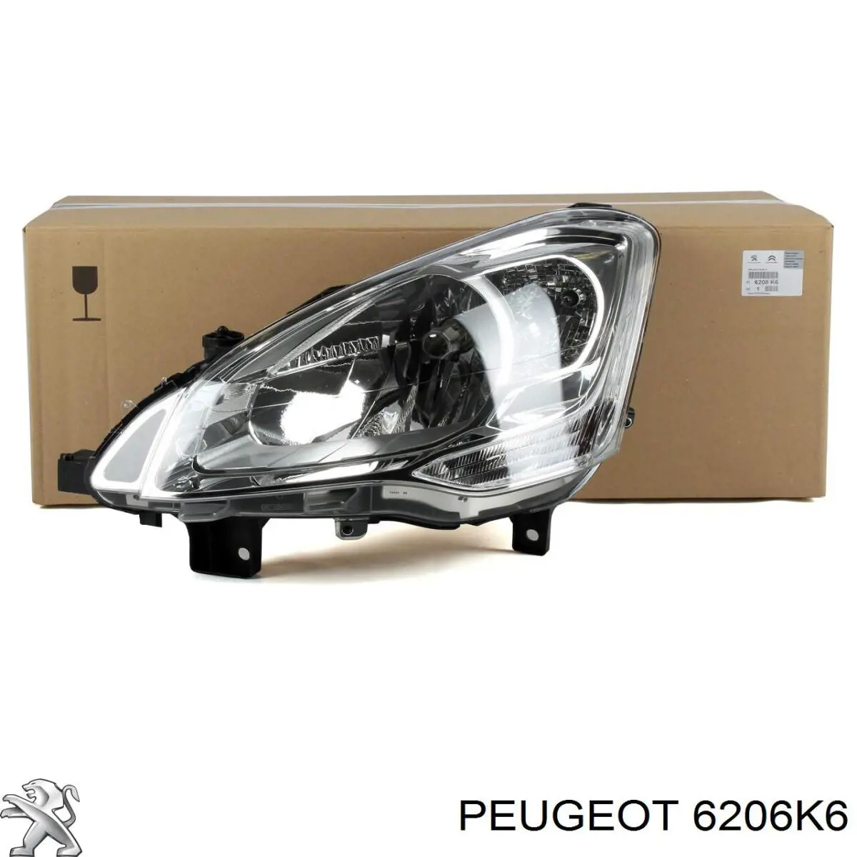 Luz direita Peugeot/Citroen 6206K6 preço, a partir de 204,31 USD