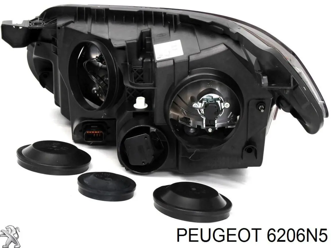 Luz direita Peugeot/Citroen 6206N5 preço, a partir de 182,49 USD