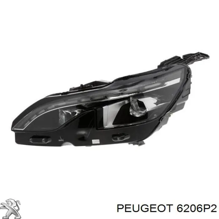 Luz direita Peugeot/Citroen 6206P2 preço, a partir de 1611,49 USD
