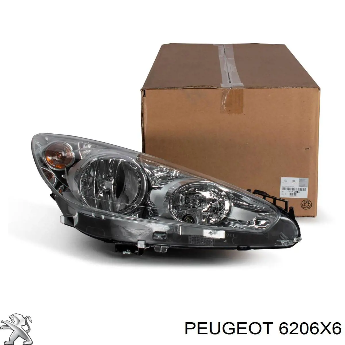 6206X6 Peugeot/Citroen Luz direita