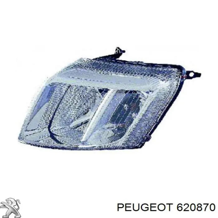 Luz esquerda Peugeot/Citroen 620870 preço, a partir de 122,79 USD
