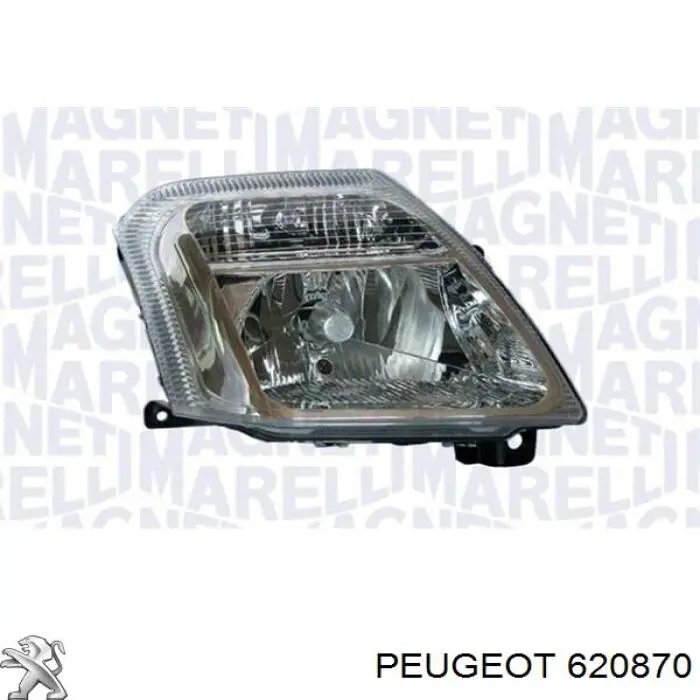 620870 Peugeot/Citroen Luz esquerda