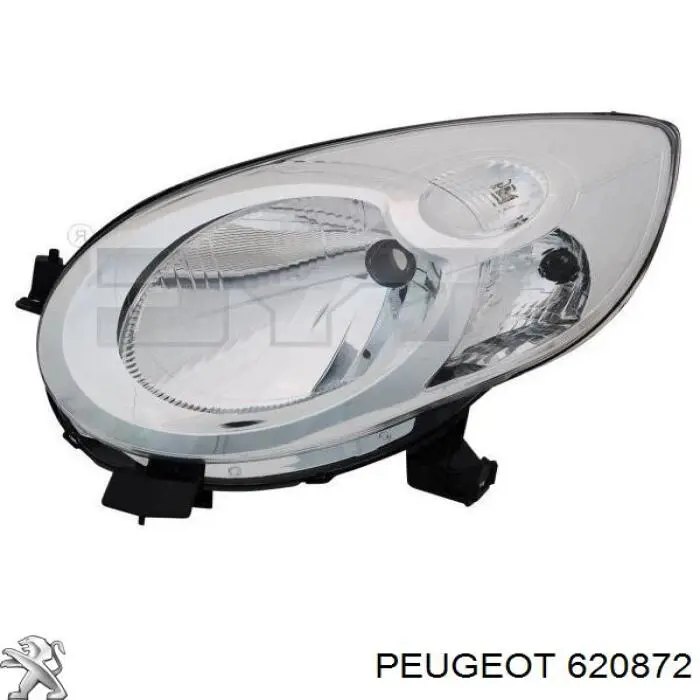 620872 Peugeot/Citroen Luz esquerda