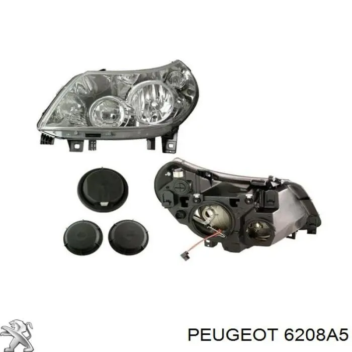 Compre 6208A5 Peugeot/Citroen Luz esquerda