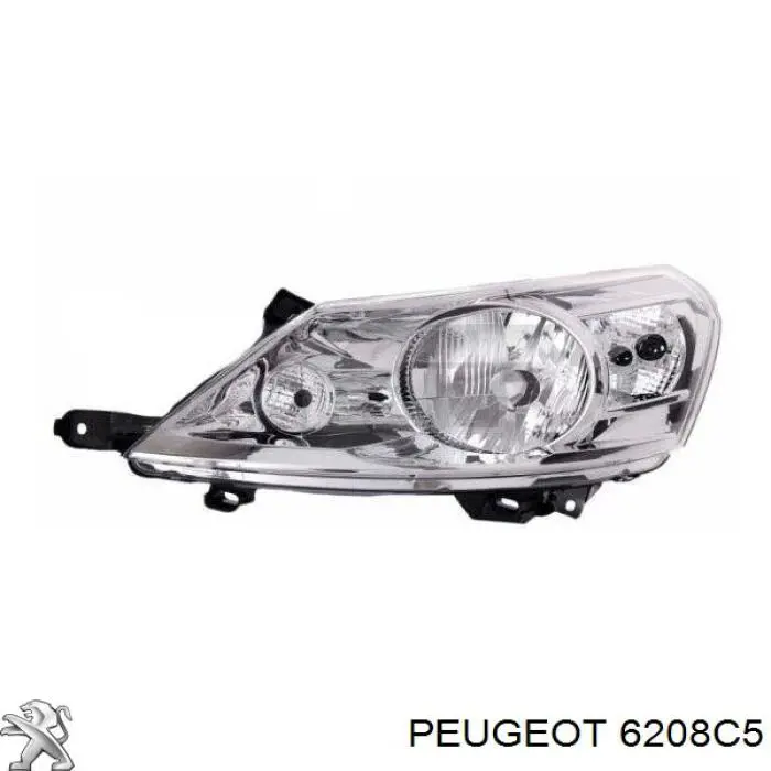 Luz esquerda Peugeot/Citroen 6208C5 preço, a partir de 90,49 USD