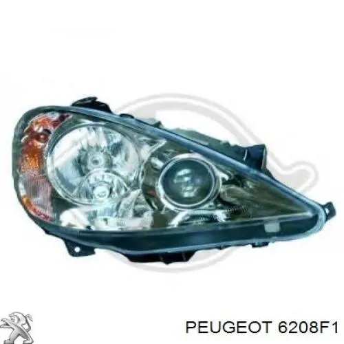6208F1 Peugeot/Citroen Luz esquerda