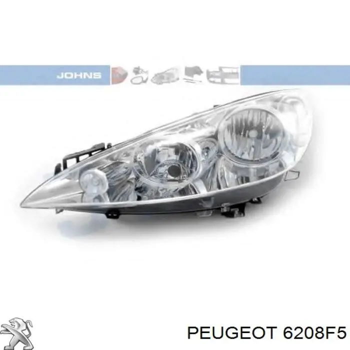 6208F5 Peugeot/Citroen Luz esquerda