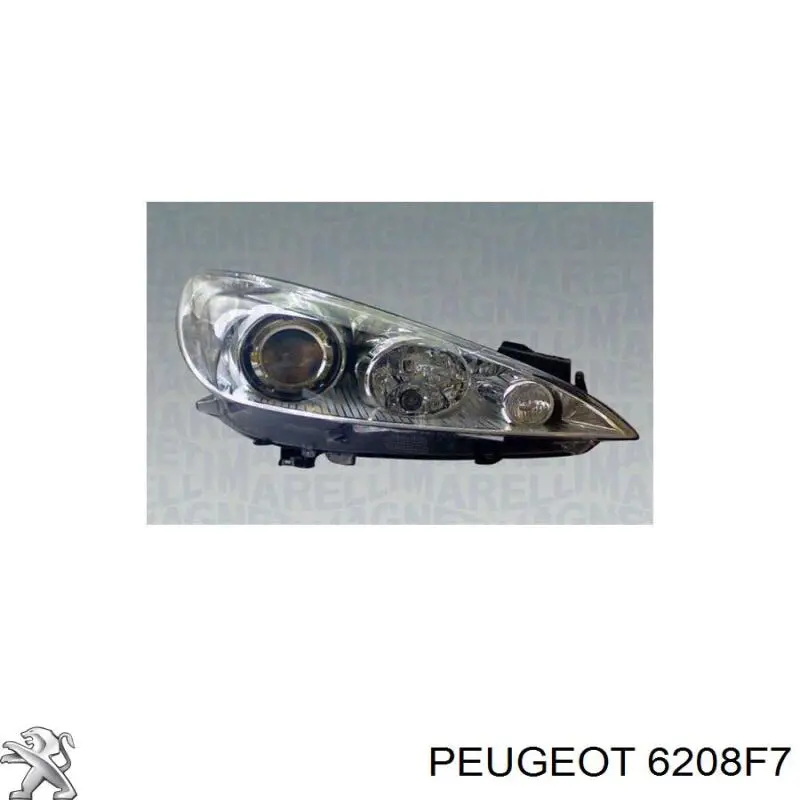 6208F7 Peugeot/Citroen Luz esquerda