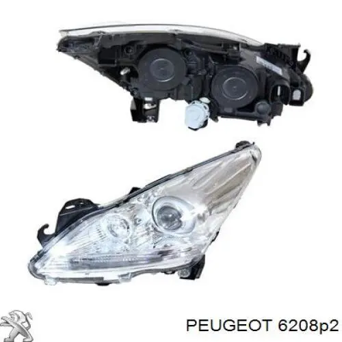 Luz esquerda Peugeot/Citroen 6208P2 preço, a partir de 1120,42 USD