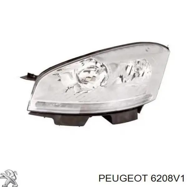 6208V1 Peugeot/Citroen Luz esquerda