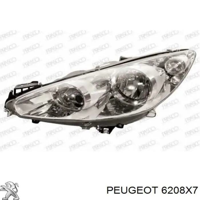 Compre 6208X7 Peugeot/Citroen Luz esquerda