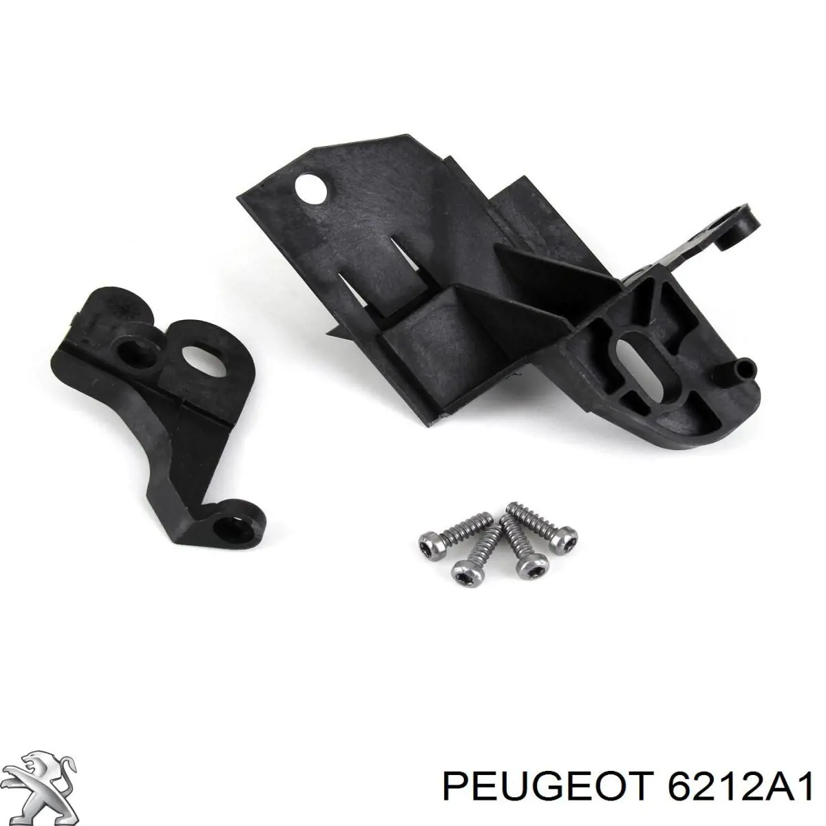 6212A1 Peugeot/Citroen Consola (adaptador) de fixação das luzes dianteiras