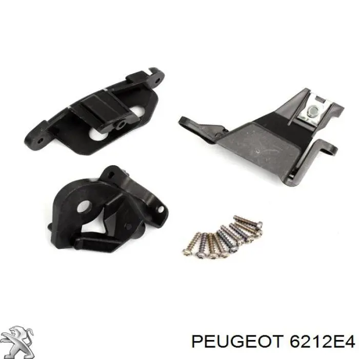 Compre 6212E4 Peugeot/Citroen Consola (adaptador) de fixação da luz dianteira direita
