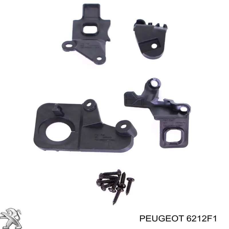 6212F1 Peugeot/Citroen Consola (adaptador) de fixação da luz dianteira direita
