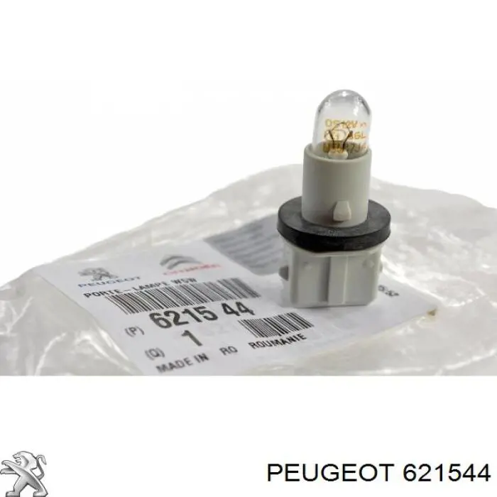 Compre 621544 Peugeot/Citroen Base (casquilho) de lâmpada da luz