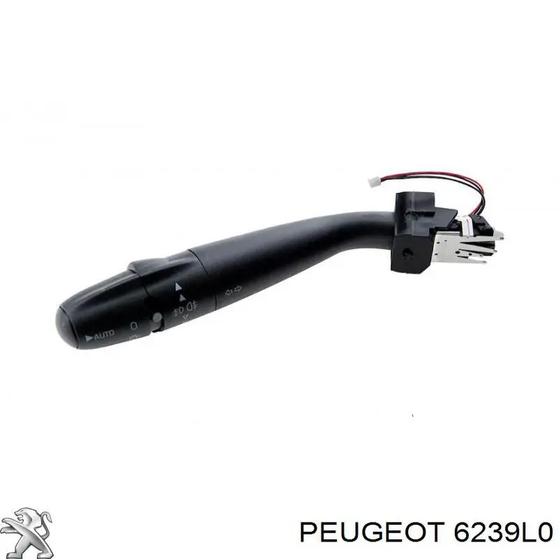 6239L0 Peugeot/Citroen Comutador esquerdo instalado na coluna da direção