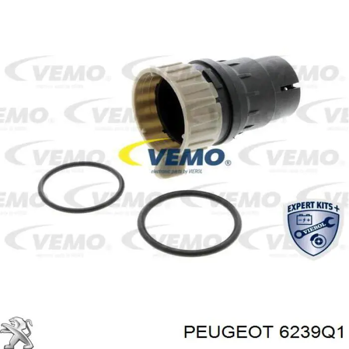 Compre 6239Q1 Peugeot/Citroen Comutador instalado na coluna da direção, montado