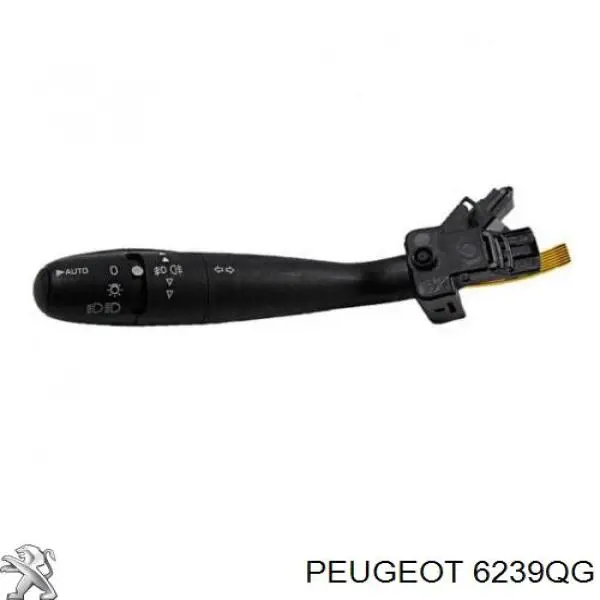 Compre 6239QG Peugeot/Citroen Comutador esquerdo instalado na coluna da direção