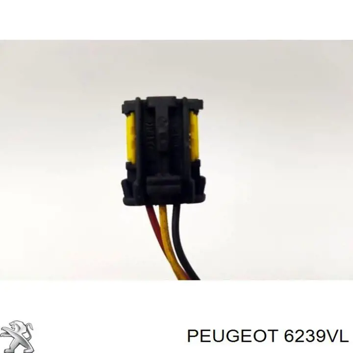 6239VL Peugeot/Citroen Comutador instalado na coluna da direção, montado