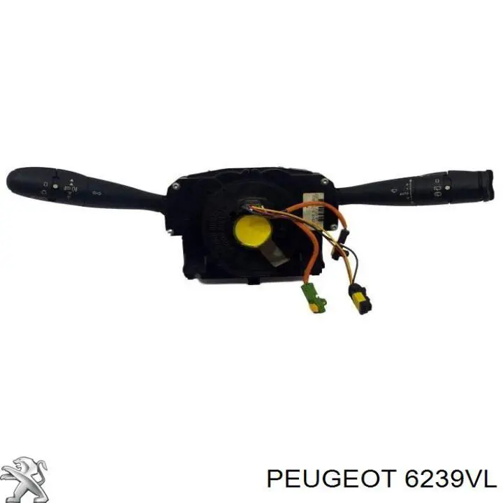 6239VL Peugeot/Citroen Comutador instalado na coluna da direção, montado