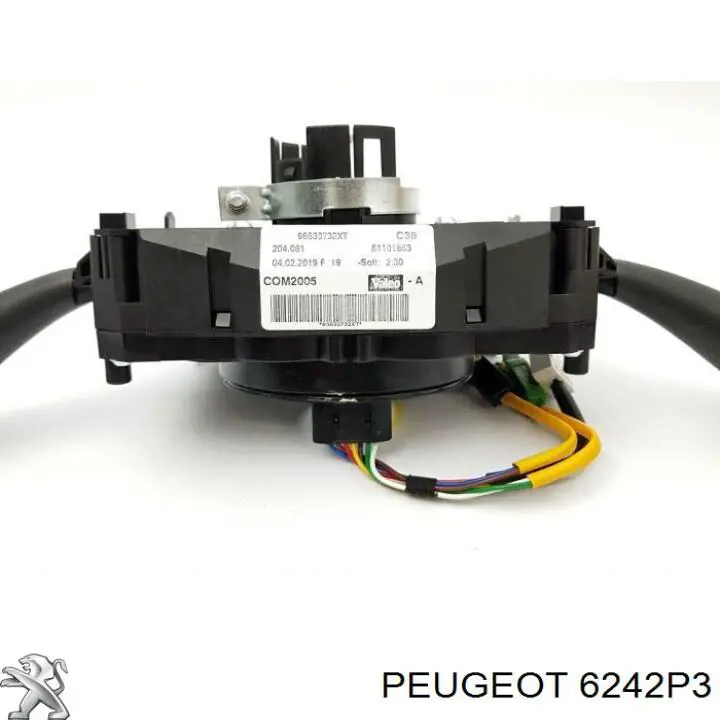 Compre 6242P3 Peugeot/Citroen Comutador esquerdo instalado na coluna da direção