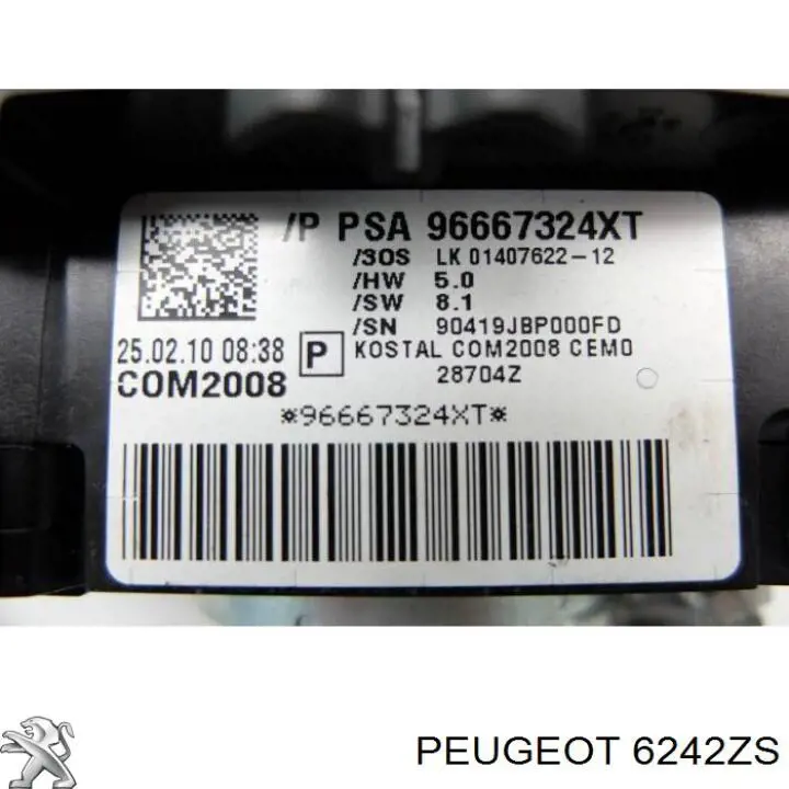 Compre 6242ZS Peugeot/Citroen Comutador de controlo de cruzeiro