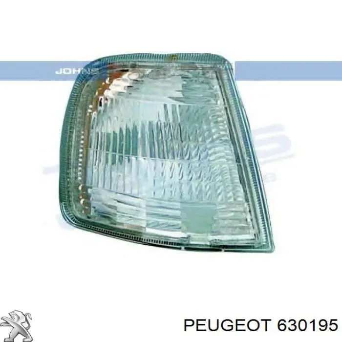 Pisca-pisca direito 630195 Peugeot/Citroen