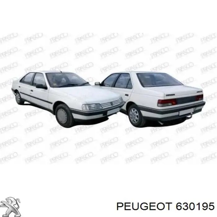 630195 Peugeot/Citroen Pisca-pisca direito