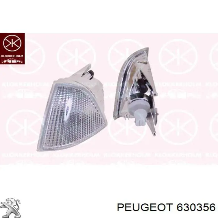 630356 Peugeot/Citroen Pisca-pisca esquerdo