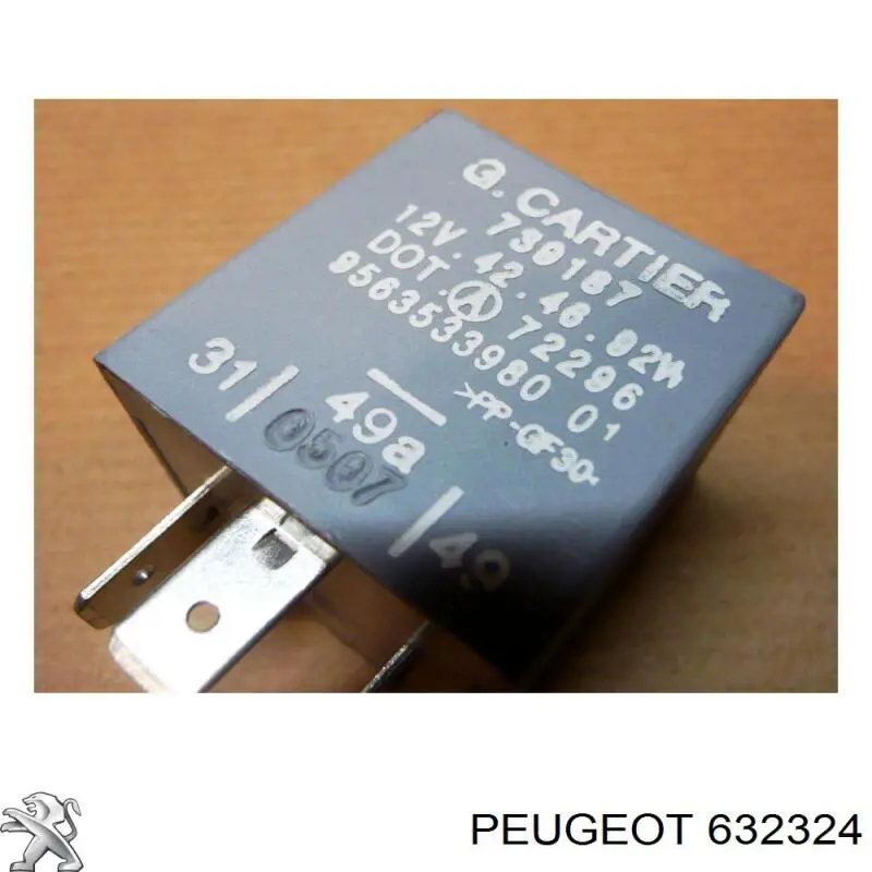 Compre 632324 Peugeot/Citroen Relê de pisca-pisca