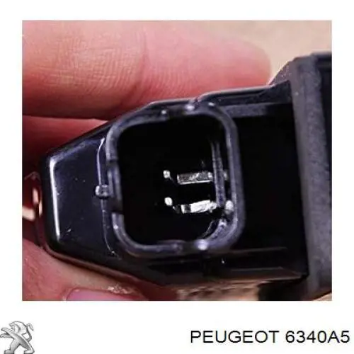 6340A5 Peugeot/Citroen Lanterna da luz de fundo de matrícula traseira