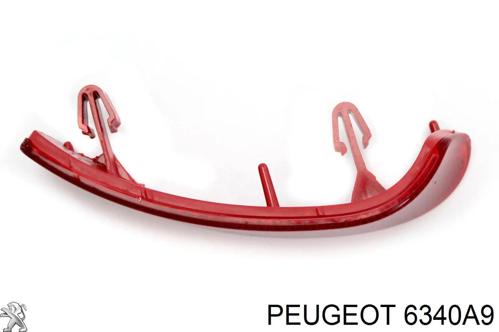Retrorrefletor (refletor) do pára-choque traseiro esquerdo Peugeot/Citroen 6340A9 preço, a partir de  USD