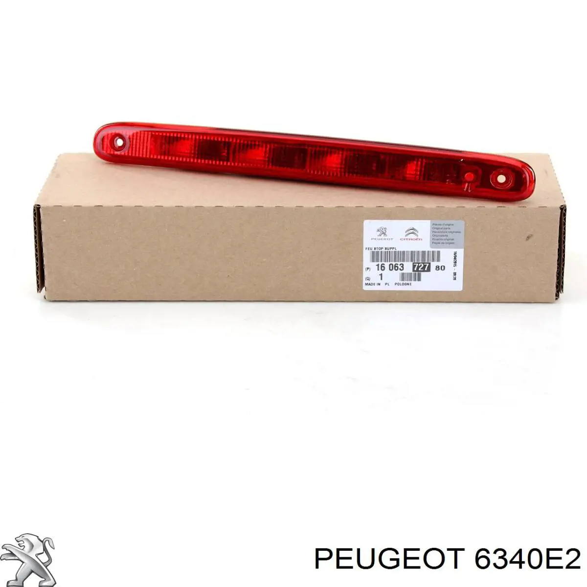 Lanterna da luz de fundo de matrícula traseira Peugeot/Citroen 6340E2 preço, a partir de 24,19 USD