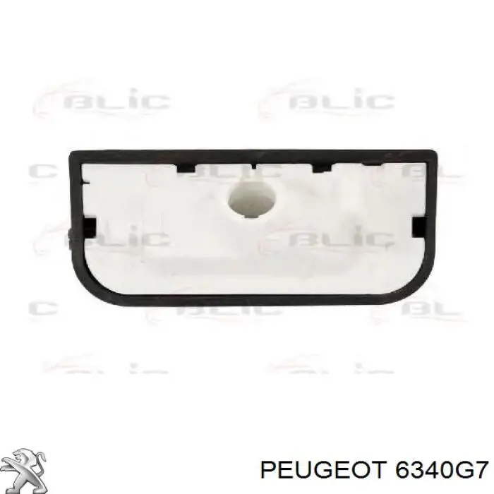 Lanterna da luz de fundo de matrícula traseira Peugeot/Citroen 6340G7 preço, a partir de 20,66 USD