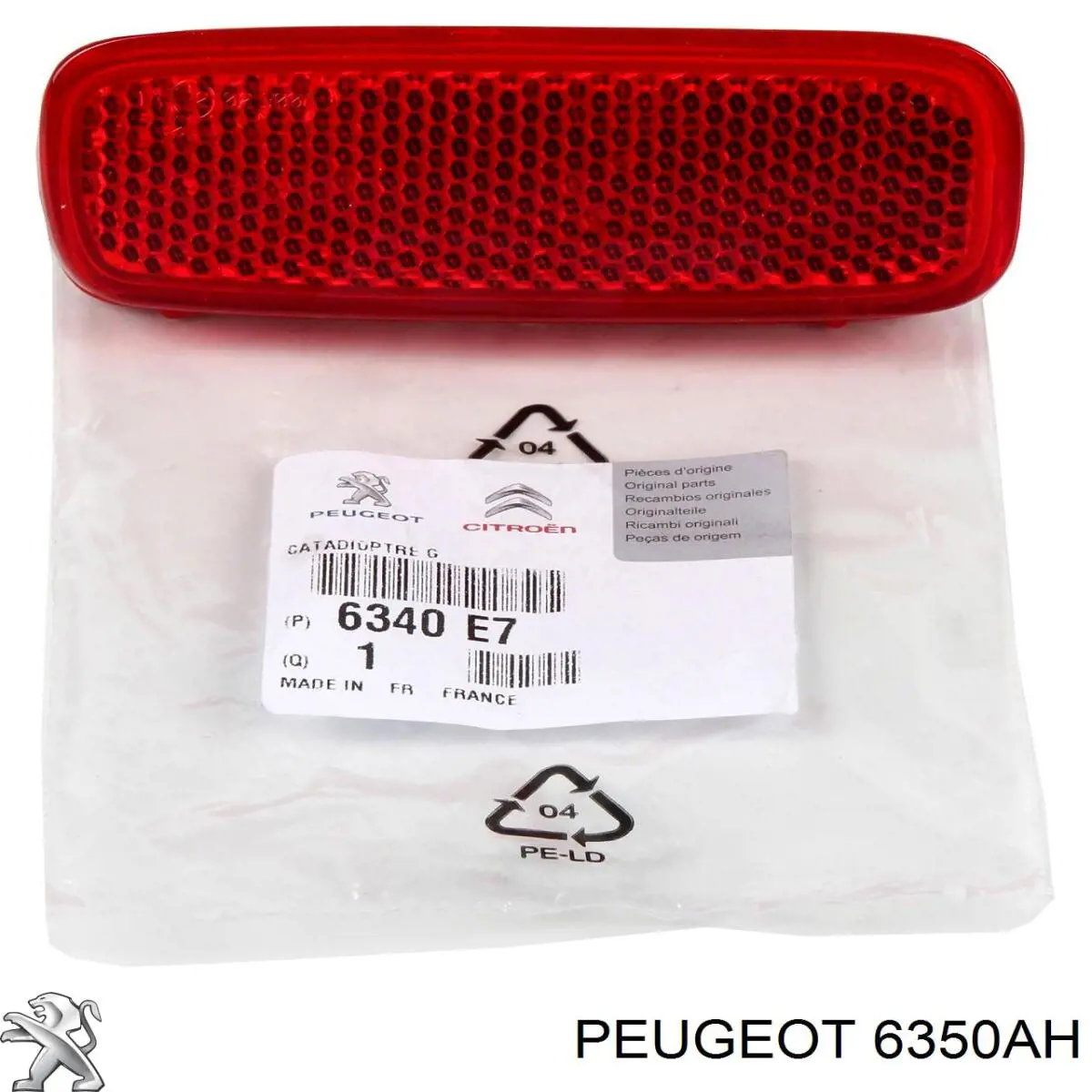 Compre 6350AH Peugeot/Citroen Lanterna traseira esquerda
