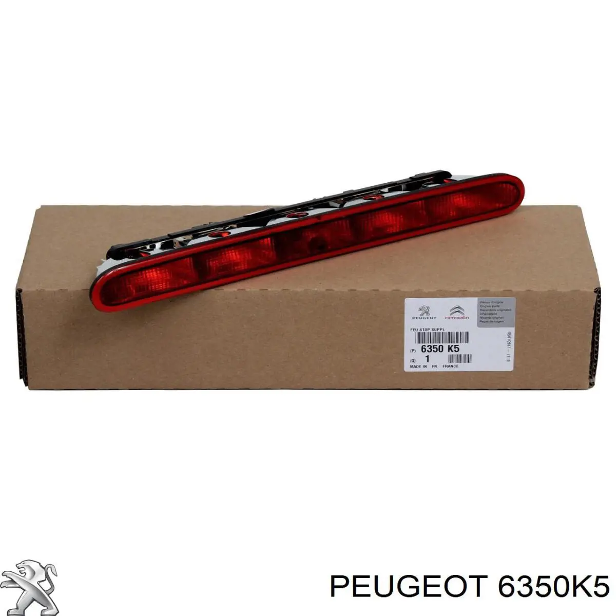 Sinal de parada traseiro adicional Peugeot/Citroen 6350K5 preço, a partir de 40,86 USD