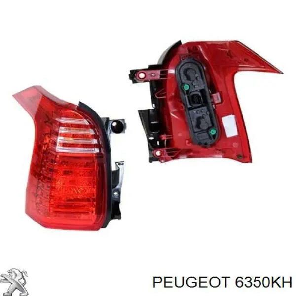 Compre 6350KH Peugeot/Citroen Lanterna traseira esquerda