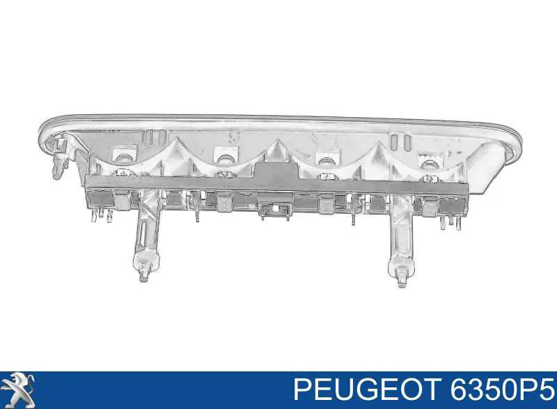 Sinal de parada traseiro adicional Peugeot/Citroen 6350P5 preço, a partir de 62,99 USD