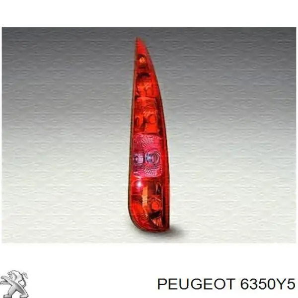Lanterna traseira esquerda Peugeot/Citroen 6350Y5 preço, a partir de 194,54 USD