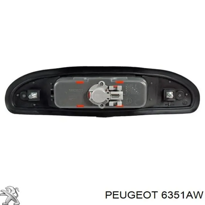 Sinal de parada traseiro adicional Peugeot Boxer II 244