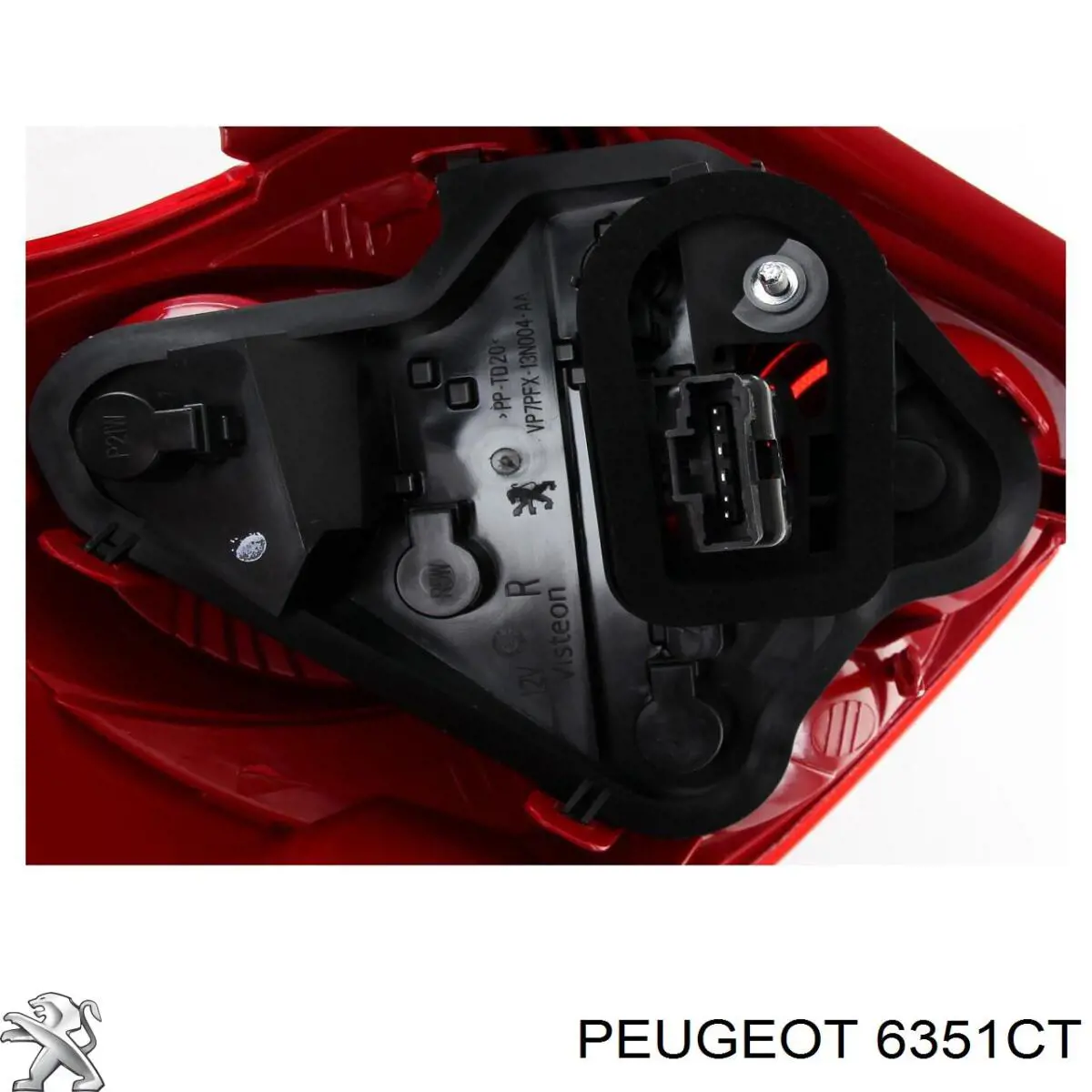 6351CT Peugeot/Citroen Lanterna traseira direita