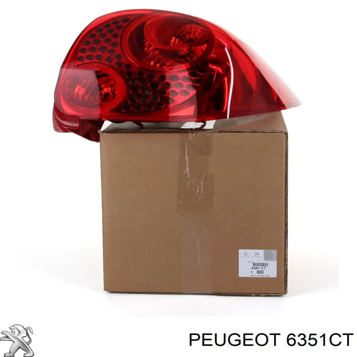 Lanterna traseira direita Peugeot/Citroen 6351CT preço, a partir de 188,74 USD