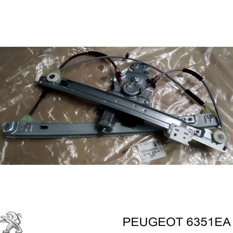 00006351EA Peugeot/Citroen Sinal de parada traseiro adicional